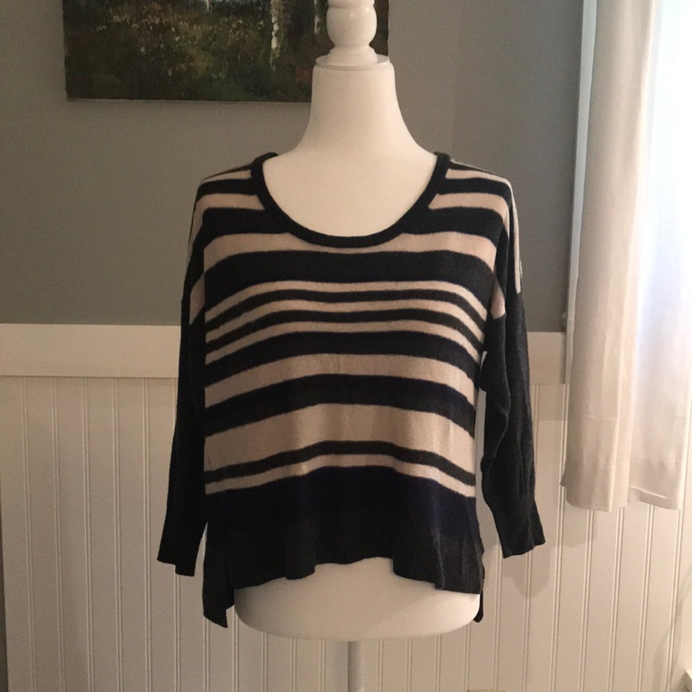 C&C sweater- nylon, rayon, wool, cashmere